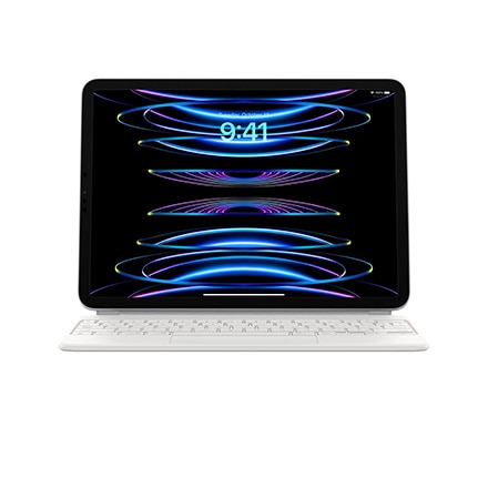 11インチiPad Air(M2)用Magic Keyboard - 英語(US)- ホワイト
