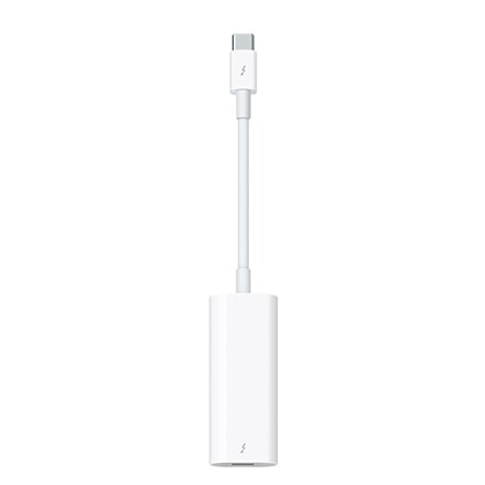 Thunderbolt 3(USB-C)- Thunderbolt 2アダプタ