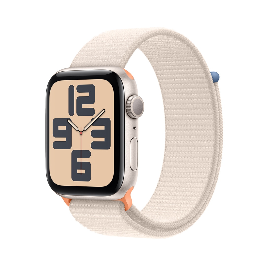 Apple Watch SE（GPSモデル）- 44mmスターライトアルミニウムケースと
