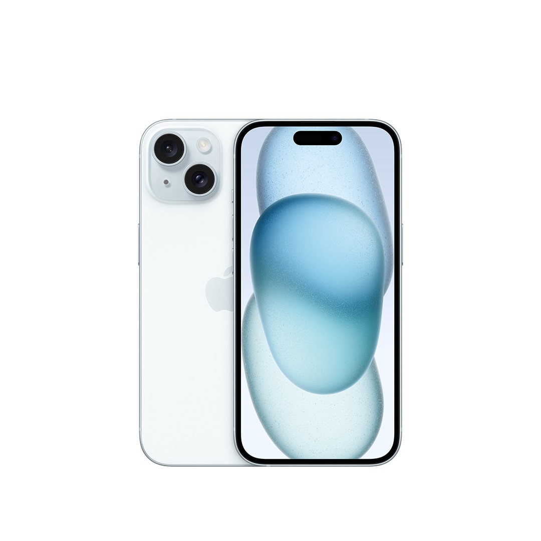MagSafe対応iPhone 15シリコーンケース - ウインターブルー: Apple