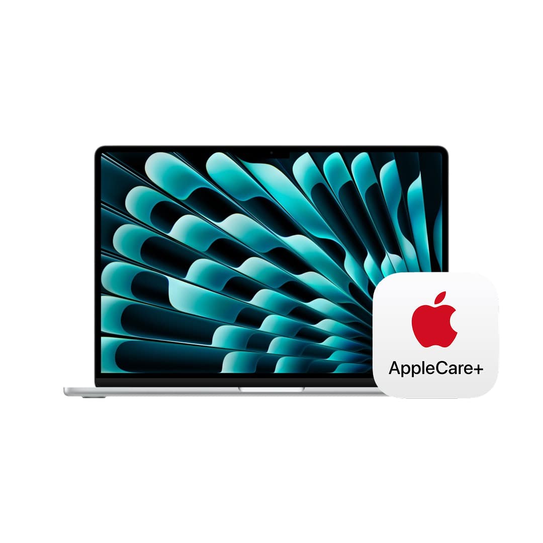 15インチMacBook Air: 10コアCPUと10コアGPUを搭載したApple M4チップ, 16GB, 256GB SSD - シルバー with AppleCare+