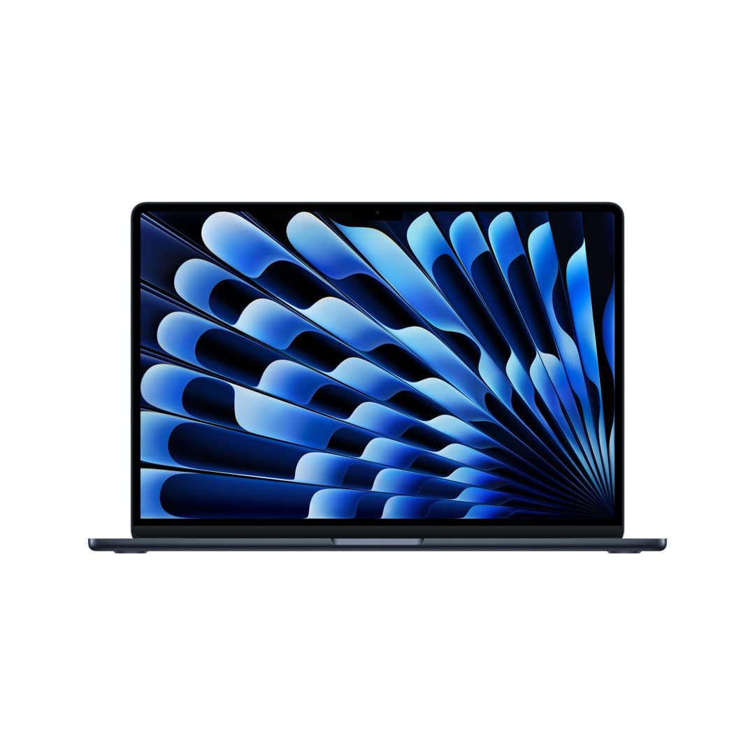 15インチMacBook Air: 10コアCPUと10コアGPUを搭載したApple M4チップ, 16GB, 512GB SSD - ミッドナイト