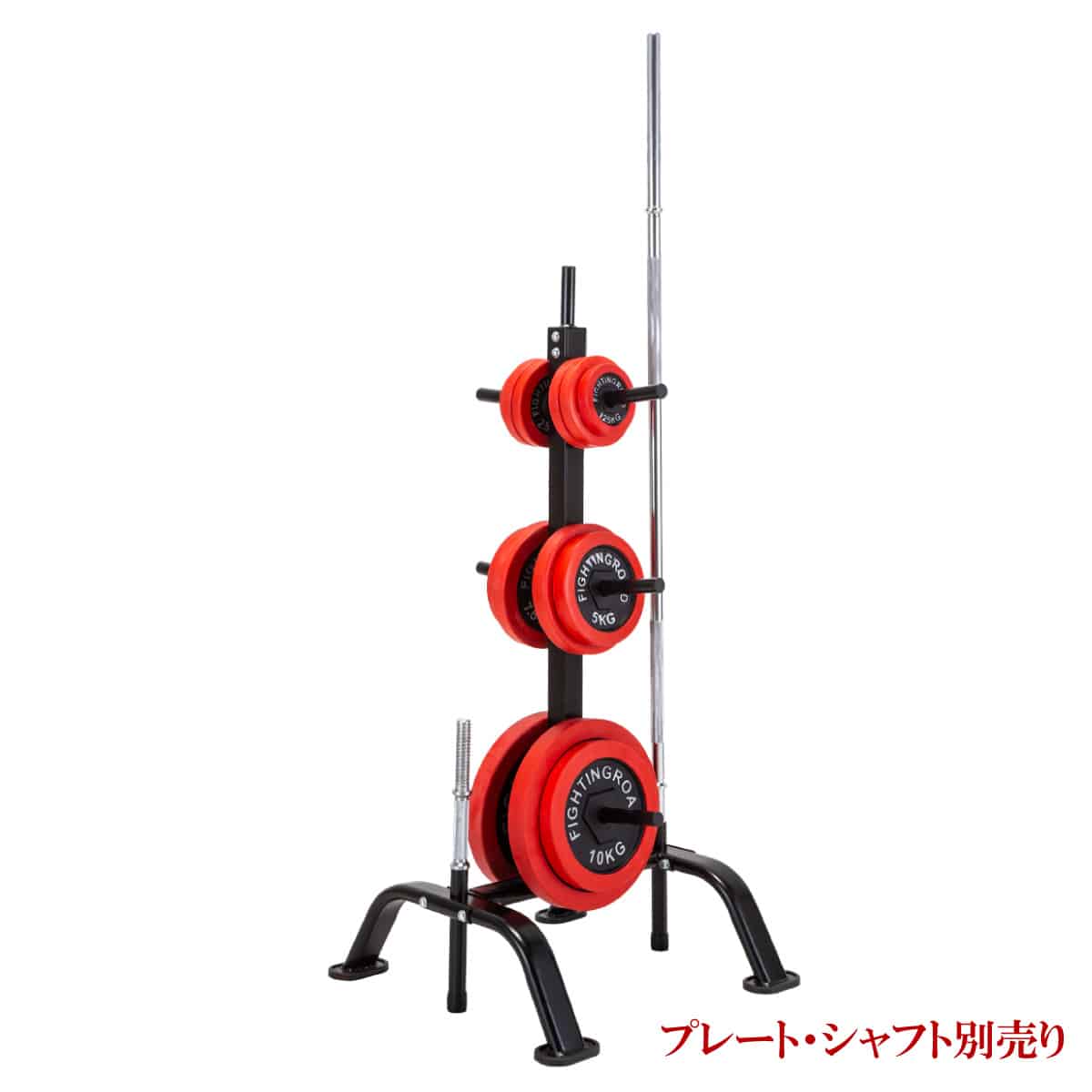 値引き【プレート】10kg×4枚　ラバー付き　バーベル fighting road 値引き【プレート】10kg×4枚 ラバー付き バーベル fighting road