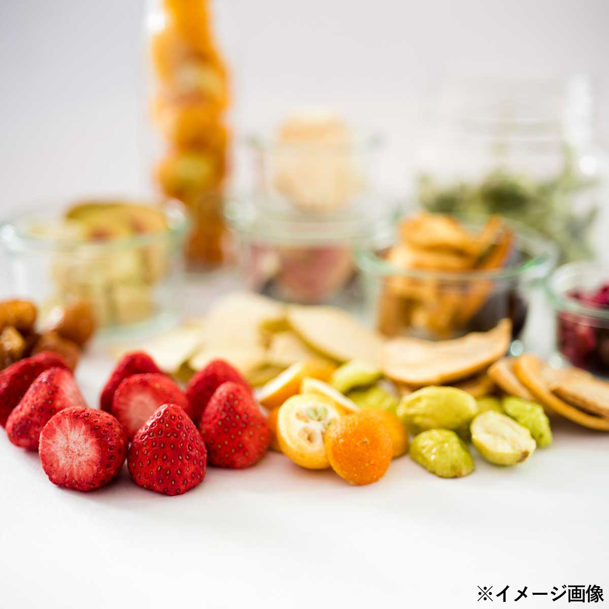 フルコレ フリーズドライ フルーツ 八角瓶 ギフトセット〔レインボー