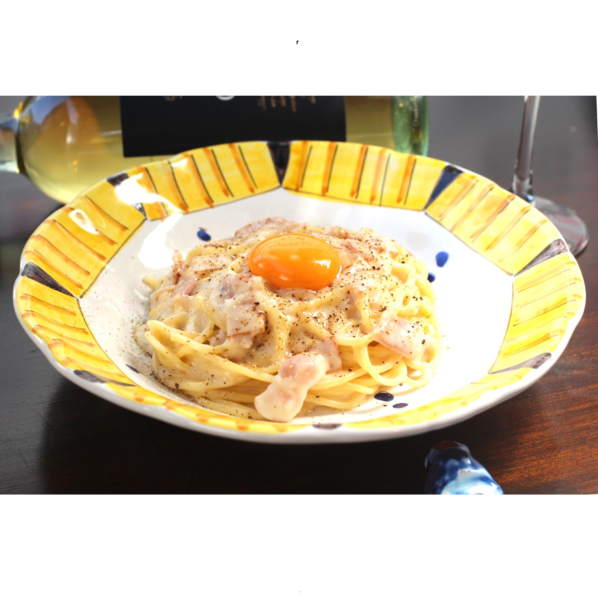 カルボナーラソースと生パスタセット 2人前 〔260ｇ（めん重量110ｇ）×2袋〕 イタリアン スパゲッティ 惣菜 京都 ダニエルズ