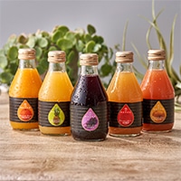 銀座千疋屋 銀座ストレートジュース A 〔りんご・みかん・ぶどう・グレープフルーツ・パイナップル各180ml〕 フルーツジュース【沖縄・離島 お届け不可】