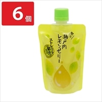 飲むゼリー 瀬戸内レモン〔140g×6〕ゼリー パウチ ポスト投函便