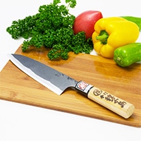 伝統の切れ味 種子島万能包丁（中）15ｃｍ 有限会社池浪刃物製作所 鹿児島県