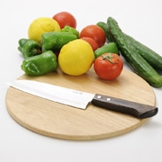 伝統の切れ味 種子島文化包丁（大）17ｃｍ　有限会社池浪刃物製作所 鹿児島県