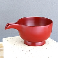 800年の伝統と技、製法を守り継がれた　4寸片口　川連塗　寿次郎・秋田県