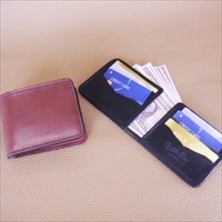 札バサミレザーウォレット 財布 メンズファッション 秋田 キャッスルファイブレザーアート