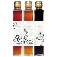 生フルーツ黒酢 〔ブルーベリー・りんご・青梅 各200ml〕 飲む酢