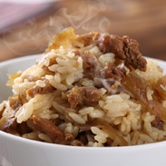 大分県の郷土料理、甘辛い醤油と鶏、ごぼうの旨み。「大分 鶏めしの素セット」 渡邉食品企画・大分県