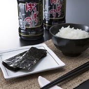 愛知県 三河湾産 杉浦水産の味付のり ぱりぱりのり6本箱入 〔8切48枚×6個〕