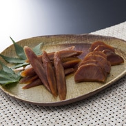 明治35年創業の老舗が厳選された素材と昔ながらの方法で作る　香嵐渓　山ごぼう・菊いも味噌漬詰合せ　有限会社スズマン本舗・愛知県