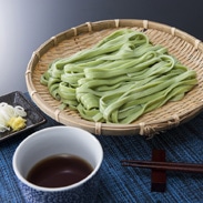 全国有数の産地である祖父江の銀杏を練り込んだ ぎんなんきしめん詰合 大橋米店・愛知県