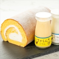 こっこらんど コロンブスの茶卵 生菓子 食べ比べ 〔ちゃまごdeロールケーキ×1、ちゃらんぷりん×2、こっこぷりん×2〕 スイーツ 冷蔵