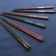 起き上がり個箸（紙箱1膳入）　吉岡ロゴテック　福井県