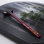 起き上がり個箸（桐箱1膳入）　吉岡ロゴテック　福井県