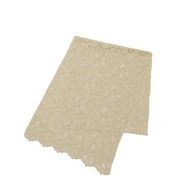 森川レース花柄レースストール〔長さ190cm×幅36cm〕