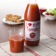 青森県七戸町のトマトで作った、食塩不使用・無添加ストレート果汁100%のトマトジュース アイラブ七戸トマト 有限会社みちのく農産・青森県
