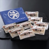 銀聖漬魚セット 〔北海道大豆味噌味・山椒味噌味 各70g×各4〕 鮭 切り身 味噌漬け 北海道 三協水産