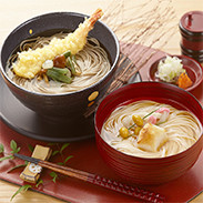 国産稲庭うどん・国産そばセット USB-6〔稲庭うどん150g×3束、稲庭熟成そば国産原料180g×3束〕