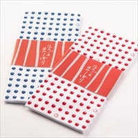 てぬぐい りんごの豆しぼり 〔赤色・青色 90×35.5cm〕 タオル 日用品