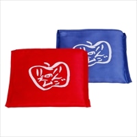 久光社 りんごのリズム エコバッグ〔サイズ:縦64×横40cm(取手含む)〕ショッピングバッグ ポスト投函便