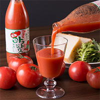 無添加 無塩 完熟100%果汁 マルオリトマトジュース 12本入りセット〔500ml×12〕