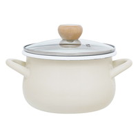 ストクック IH対応ホーロークッキングポット18㎝【沖縄県・離島 配送不可】