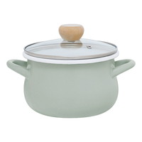 ストクック IH対応ホーロークッキングポット18㎝【沖縄県・離島 配送不可】