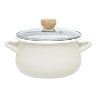 ストクック IH対応ホーロークッキングポット20㎝【沖縄県・離島 配送不可】