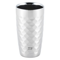 磨き屋シンジケート 二重タンブラー（ダイヤモンドカット）【沖縄県・離島 配送不可】