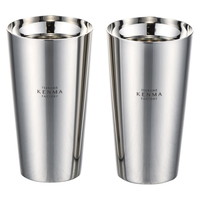 燕研磨ファクトリー ステンレスダブルタンブラー320ml 2P【沖縄県・離島 配送不可】