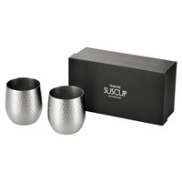 SUSCUP 鎚 サス鎚目ロックカップ340ml 2P【沖縄県・離島 配送不可】