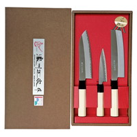 飛騨･美濃すぐれもの 鋼和包丁3点セット【沖縄県・離島 配送不可】