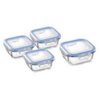 レッシュ 耐熱ガラス容器4点セット【沖縄県・離島 配送不可】