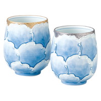 有田焼 プラチナ牡丹 組湯呑【沖縄県・離島 配送不可】