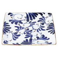 波佐見焼 karakusa 角プレート大【沖縄県・離島 配送不可】