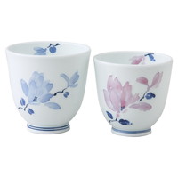 波佐見焼 辻が花 組湯呑【沖縄県・離島 配送不可】