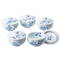 波佐見焼 辻が花 蓋付汲出揃【沖縄県・離島 配送不可】