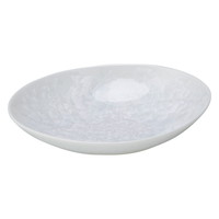 花結晶（白） 楕円鉢（中）【沖縄県・離島 配送不可】