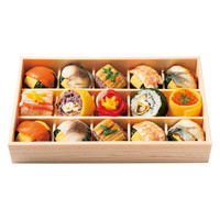 わさび葉寿しうめもり うるわし手鞠わさび葉寿し15個 NF-TW-UR15【沖縄県・離島 配送不可】