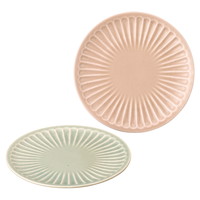 作山窯 Daisy ペアプレート TSK082【沖縄県・離島 配送不可】