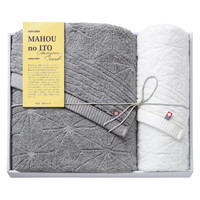 今治極選 魔法の糸 バス1P・フェイスタオル1P GMA-701【沖縄県・離島 配送不可】