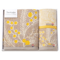 Taoyaka タオルセット ミモザ TAO-41Y【沖縄県・離島 配送不可】