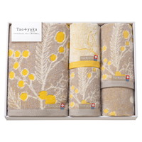 Taoyaka タオルセット ミモザ TAO-51Y【沖縄県・離島 配送不可】