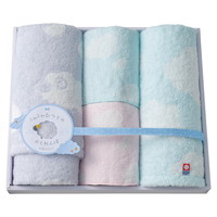 天使のふわもこ ふわふわひつじのかくれんぼ タオルセット FH-525【沖縄県・離島 配送不可】