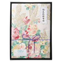 OZU 羽毛肌掛けふとん ピンク OZF-152【沖縄県・離島 配送不可】